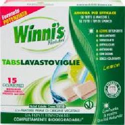 Таблетки для ПММ Winni’s naturel 15 шт.