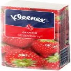 Носовые платочки кармашки Kleenex Клубника 10 шт.