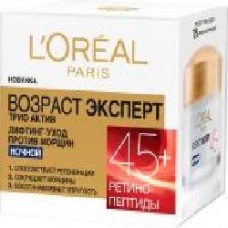 Крем для лица ночной L'Oreal Paris Возраст Эксперт Трио Актив 45+ 50 мл