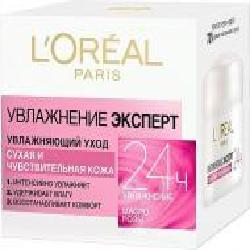 Крем для лица дневной L'Oreal Paris Увлажнение Эксперт Уход за сухой и чувствительной кожей 50 мл