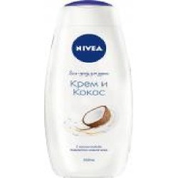 Гель для душа Nivea Крем и кокос 500 мл