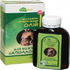 Масло массажное Адверсо для чоловіків Аполлон 110 мл