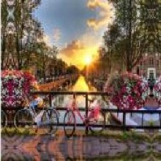 Репродукция Amsterdam-1 58-2 50x80 см RozenfeldArt