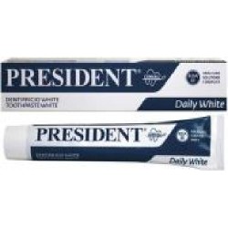 Зубная паста PresiDENT White Clinical (RDA-75) 75 мл