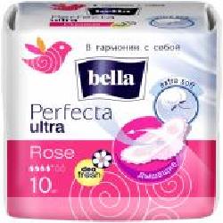 Прокладки гигиенические Bella Perfecta Ultra Deo Fresh Rose normal 10 шт.