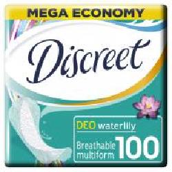 Прокладки Discreet Deo Waterlily multiform 100 шт.