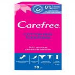 Прокладки ежедневные Carefree Cotton Feel FlexiForm 30 шт.