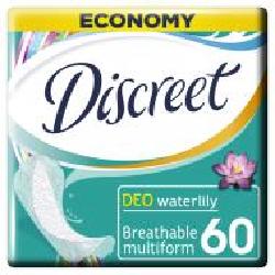 Прокладки Discreet Ежедневные прокладки Discreet Deo Water Lily 60 шт 60 шт.