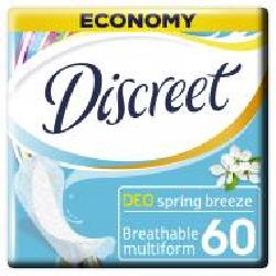 Прокладки Discreet Ежедневные прокладки Discreet Deo Spring Breeze 60 шт 60 шт.