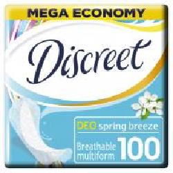 Прокладки Discreet Ежедневные прокладки Discreet Deo Spring Breeze 100 шт 100 шт.