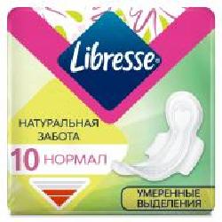 Прокладки гигиенические Libresse Natural Care Normal normal 10 шт.