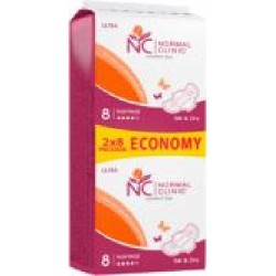 Прокладки гигиенические Normal Clinic Comfort Ultra Line silk&dry DUO normal 16 шт.