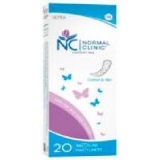 Прокладки ежедневные Normal Clinic Ultra Comfort Cotton&Slim normal 20 шт.