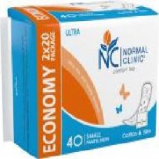 Прокладки ежедневные Normal Clinic Comfort ultra ultra 40 шт.