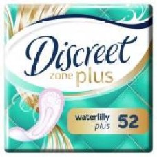 Прокладки ежедневные Discreet ZonePlus Deo Waterlilly 52 шт.