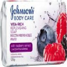 Мыло Johnson's Body Care Vita Rich Восстанавливающий с экстрактом малины 125 г