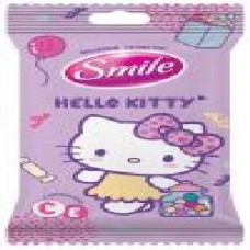 Детские влажные салфетки Smile Hello Kitty 15 шт.