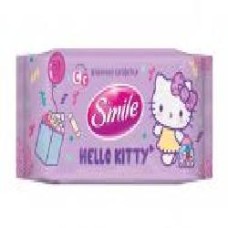 Детские влажные салфетки Smile Hello Kitty 60 шт.