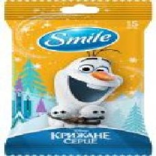 Детские влажные салфетки Smile Frozen 15 шт.