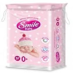 Ватные диски Smile baby 60 шт.