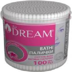 Ватные палочки Аir Dream 100 шт. (круглая)