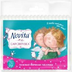 Ватные палочки Novita Gapchinska 200 шт. (мягкая)