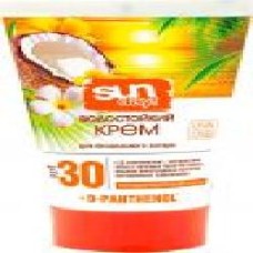 Крем для загара SUN DAY водостойкий SPF 30 150 мл