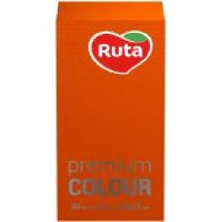 Салфетки столовые Ruta Premium Colour 33х33 см оранжевый 30 шт.