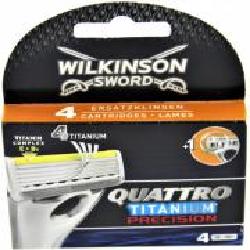 Сменный картридж WILKINSON SWORD Quattro Precision 4 шт.