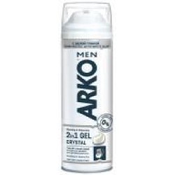 Гель для бритья Arko Men Crystal 2 в 1 200 мл