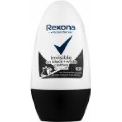 Антиперспирант для женщин Rexona Невидима на чорному та білому 50 мл