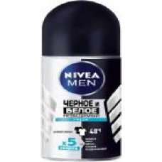 Антиперспирант для мужчин Nivea Невидимий для чорного та білого Fresh 50 мл