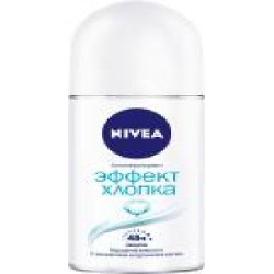 Антиперспирант для женщин Nivea Ефект бавовни 50 мл