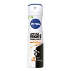 Дезодорант-антиперспирант для женщин Nivea Чорне та Біле Невидимий Extra 150 мл