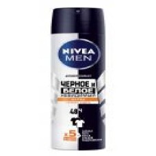 Антиперспирант для мужчин Nivea Невидимий для чорного та білого Extra 150 мл