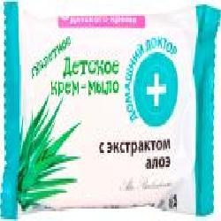 Мыло детское Домашний доктор с экстрактом алоэ 70 г