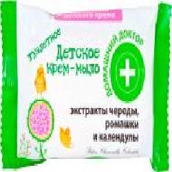 Крем-мыло Домашний доктор с чередой, ромашкой и календулой 70 г