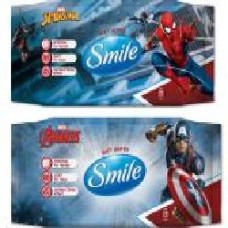 Детские влажные салфетки Smile Marvel 72 шт.