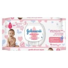 Детские влажные салфетки Johnson's Нежная забота 72 шт.