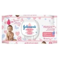 Детские влажные салфетки Johnson's Нежная забота 72 шт.