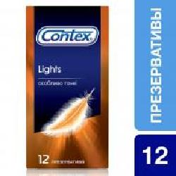 Презервативы Contex Lights 12 шт.