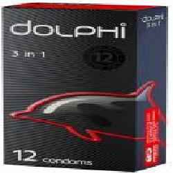 Презервативы Dolphi 3 in 1 12 шт.