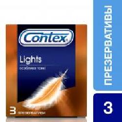 Презервативы Contex Lights 3 шт.