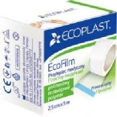 Лейкопластырь ECOPLAST водостойкий EcoFilm 2,5 см 5 м стерильные