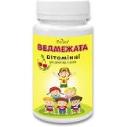 Витамины ENJEE Медвежата со вкусом вишни 2.5 г 30 шт.