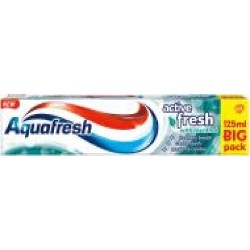 Зубная паста Aquafresh Заряд свежести 125 мл