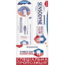 Набор Sensodyne зубная паста «Чувствительность зубов и десен' 75 мл + зубная щетка для чувствительных зубов и десен мягкая