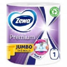 Бумажные полотенца Zewa Premium Jumbo 230 отрывов трехслойная 1 шт.