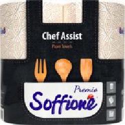 Бумажные полотенца Soffipro Chef Assist трехслойная 2 шт.