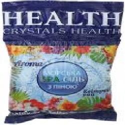 Соль для ванны Crystals Health с пеной Flowering 600 г